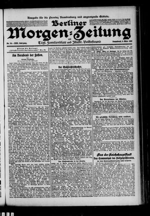 Berliner Morgenzeitung vom 05.03.1910