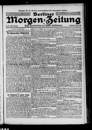 Berliner Morgenzeitung vom 12.03.1910