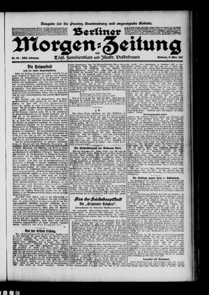 Berliner Morgenzeitung vom 16.03.1910