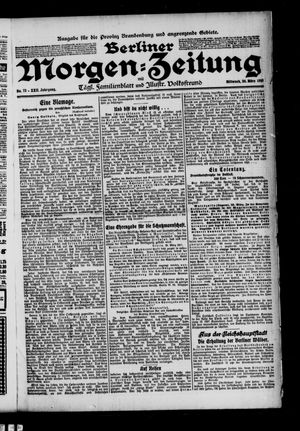 Berliner Morgen-Zeitung vom 30.03.1910