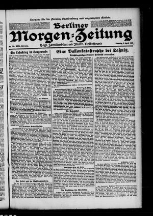 Berliner Morgenzeitung vom 05.04.1910