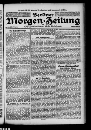 Berliner Morgen-Zeitung on May 1, 1910
