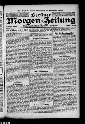 Berliner Morgen-Zeitung on May 4, 1910