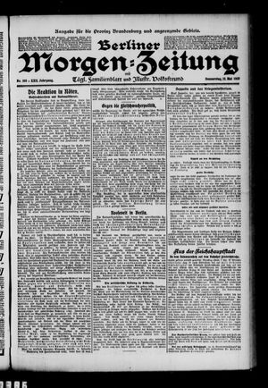 Berliner Morgen-Zeitung vom 12.05.1910