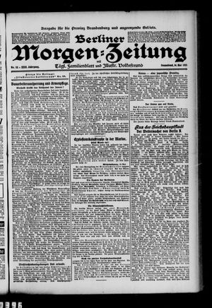 Berliner Morgen-Zeitung vom 14.05.1910
