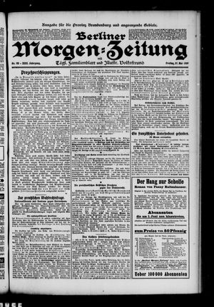 Berliner Morgen-Zeitung vom 27.05.1910