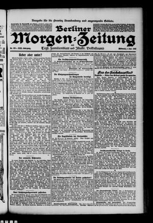 Berliner Morgen-Zeitung vom 01.06.1910