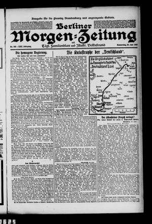 Berliner Morgen-Zeitung on Jun 30, 1910