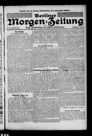 Berliner Morgen-Zeitung vom 07.07.1910