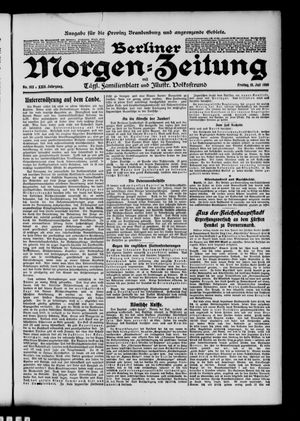 Berliner Morgen-Zeitung vom 15.07.1910