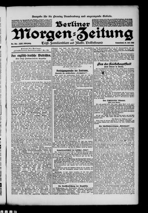 Berliner Morgen-Zeitung vom 16.07.1910