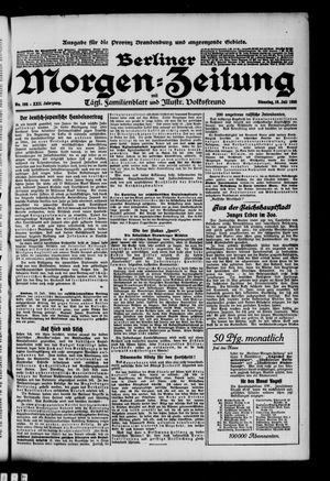 Berliner Morgen-Zeitung vom 19.07.1910