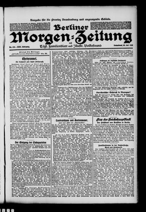 Berliner Morgen-Zeitung vom 23.07.1910