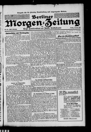 Berliner Morgen-Zeitung vom 29.07.1910