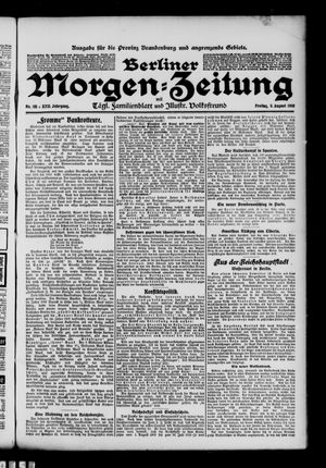 Berliner Morgen-Zeitung vom 05.08.1910