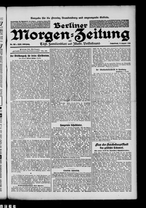 Berliner Morgen-Zeitung vom 06.08.1910