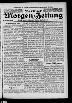Berliner Morgen-Zeitung vom 12.08.1910