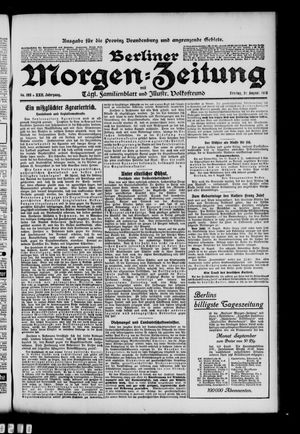 Berliner Morgen-Zeitung vom 19.08.1910