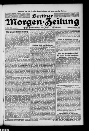 Berliner Morgen-Zeitung vom 30.08.1910