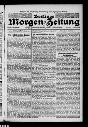 Berliner Morgen-Zeitung vom 03.09.1910