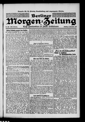 Berliner Morgen-Zeitung vom 06.09.1910