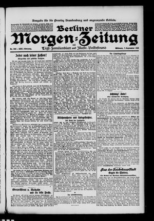 Berliner Morgen-Zeitung vom 07.09.1910