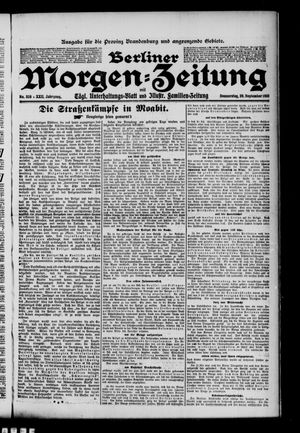 Berliner Morgen-Zeitung vom 29.09.1910