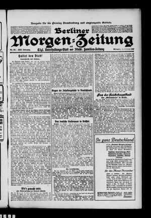 Berliner Morgen-Zeitung vom 26.10.1910