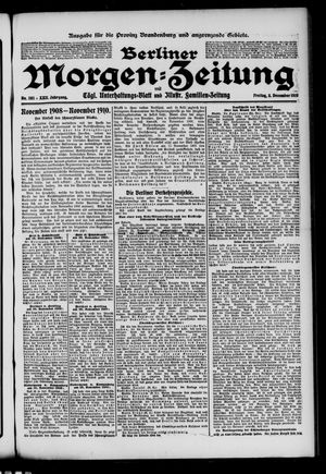 Berliner Morgen-Zeitung vom 02.12.1910