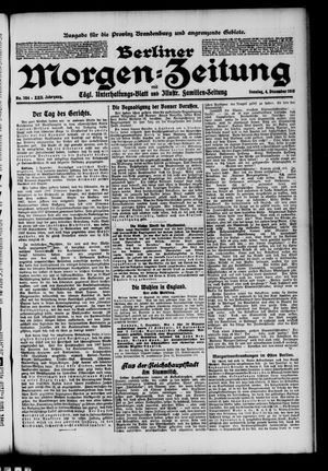 Berliner Morgen-Zeitung vom 04.12.1910