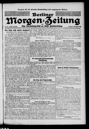 Berliner Morgen-Zeitung vom 16.12.1910