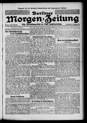 Berliner Morgen-Zeitung vom 17.12.1910