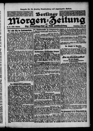 Berliner Morgenzeitung vom 09.03.1911