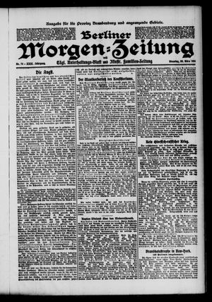 Berliner Morgen-Zeitung on Mar 28, 1911