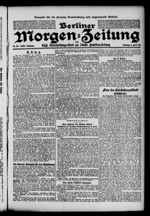 Berliner Morgen-Zeitung on Apr 4, 1911