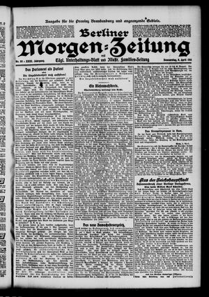 Berliner Morgen-Zeitung vom 06.04.1911