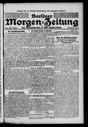 Berliner Morgen-Zeitung vom 11.05.1911