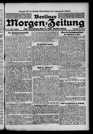 Berliner Morgen-Zeitung vom 18.05.1911