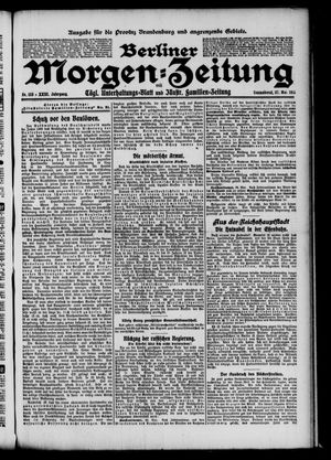 Berliner Morgen-Zeitung vom 27.05.1911