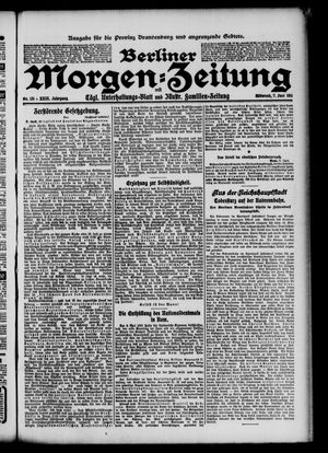 Berliner Morgen-Zeitung vom 07.06.1911