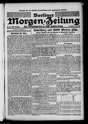 Berliner Morgen-Zeitung vom 10.06.1911