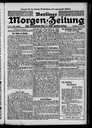 Berliner Morgen-Zeitung vom 24.06.1911