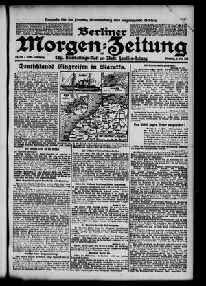 Berliner Morgen-Zeitung vom 04.07.1911