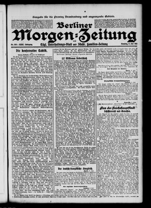 Berliner Morgen-Zeitung vom 09.07.1911