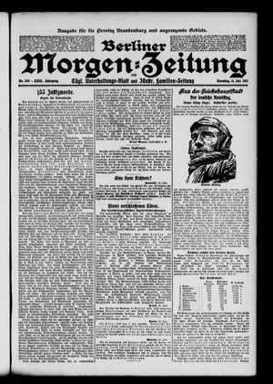 Berliner Morgen-Zeitung vom 11.07.1911
