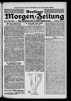 Berliner Morgen-Zeitung vom 03.08.1911