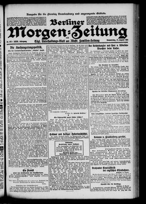 Berliner Morgen-Zeitung vom 17.08.1911
