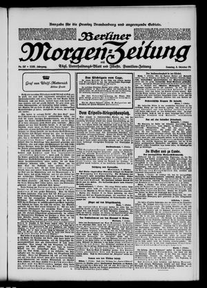 Berliner Morgen-Zeitung vom 08.10.1911