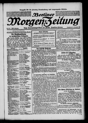 Berliner Morgen-Zeitung vom 23.12.1911