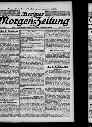 Berliner Morgenzeitung vom 05.03.1912